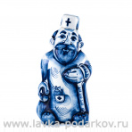Штоф "Доктор". Гжель